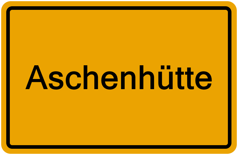 Handelsregisterauszug Aschenhütte