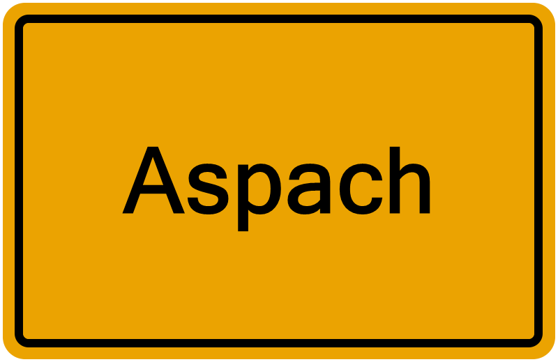 Handelsregisterauszug Aspach