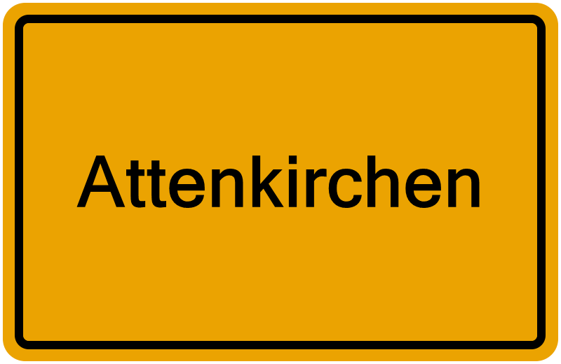 Handelsregisterauszug Attenkirchen