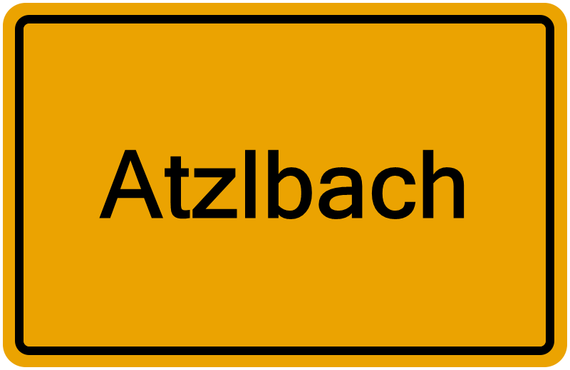 Handelsregisterauszug Atzlbach