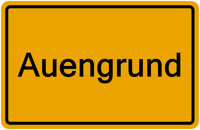 Handelsregisterauszug Auengrund