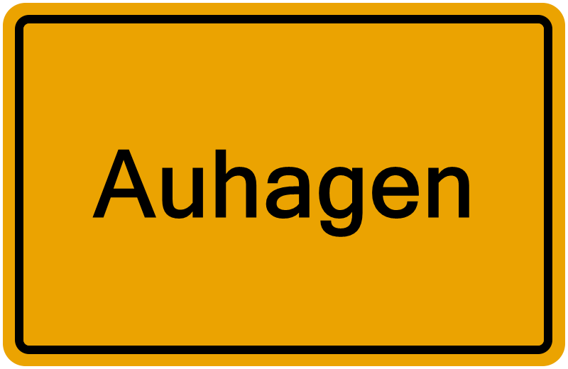 Handelsregisterauszug Auhagen
