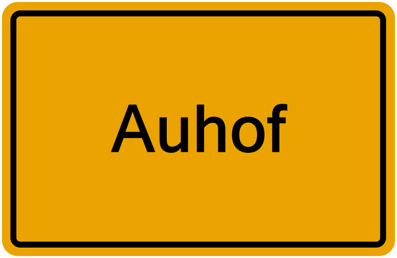 Handelsregisterauszug Auhof