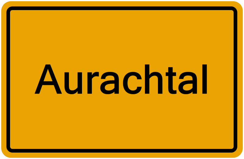 Handelsregisterauszug Aurachtal