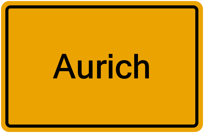 Handelsregisterauszug Aurich