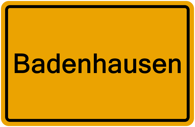 Handelsregisterauszug Badenhausen