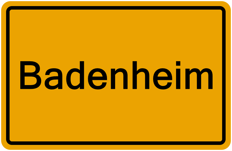 Handelsregisterauszug Badenheim