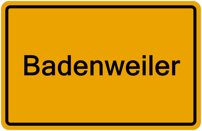 Handelsregisterauszug Badenweiler