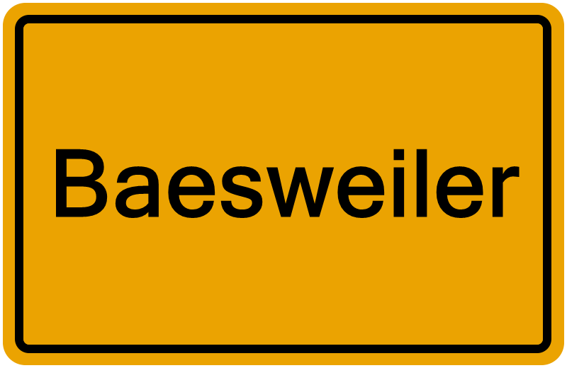 Handelsregisterauszug Baesweiler
