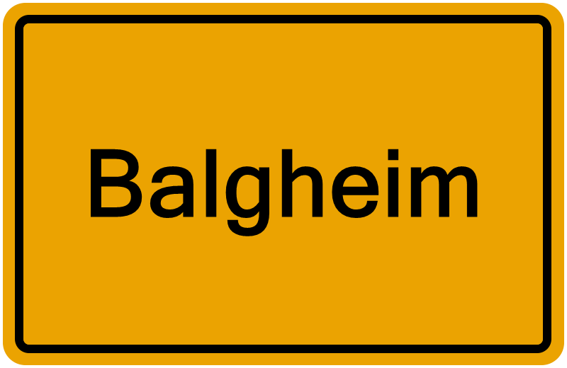 Handelsregisterauszug Balgheim