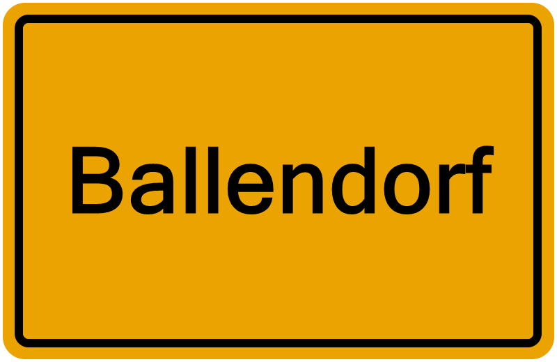Handelsregisterauszug Ballendorf