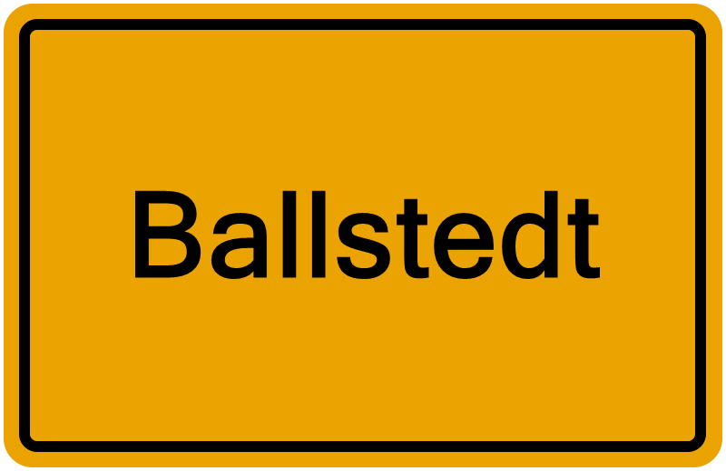 Handelsregisterauszug Ballstedt