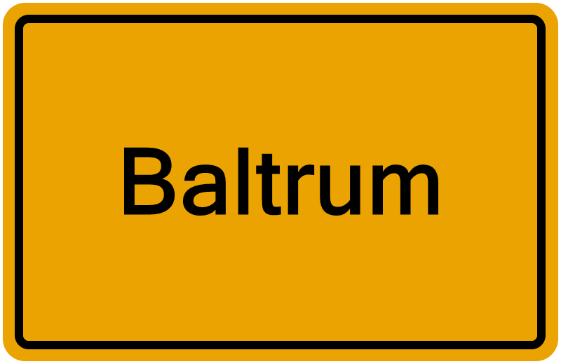 Handelsregisterauszug Baltrum