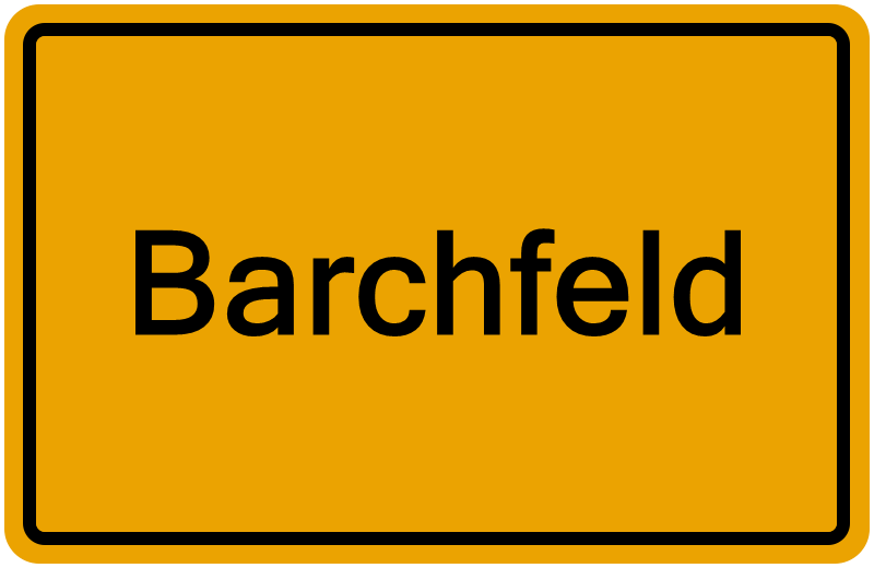 Handelsregisterauszug Barchfeld