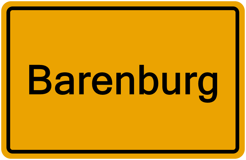 Handelsregisterauszug Barenburg