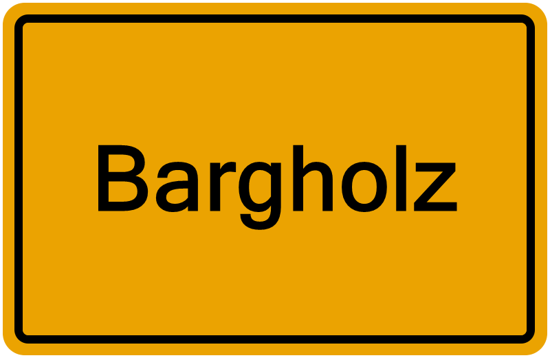 Handelsregisterauszug Bargholz