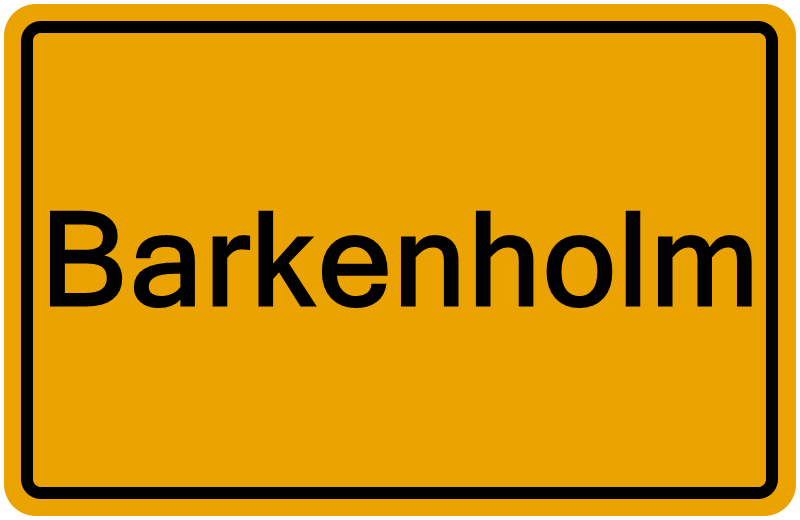 Handelsregisterauszug Barkenholm