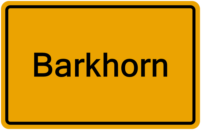 Handelsregisterauszug Barkhorn