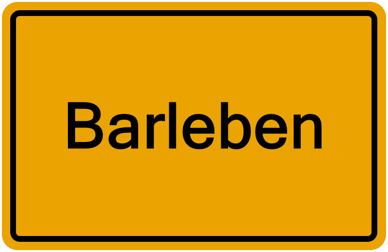 Handelsregisterauszug Barleben