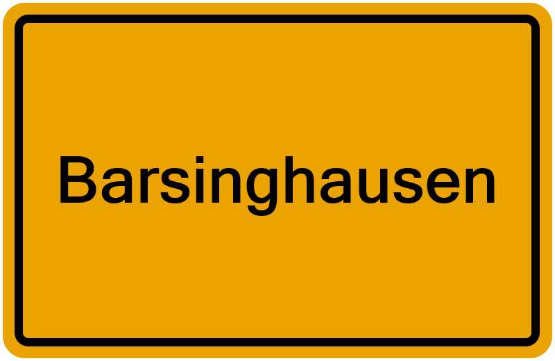 Handelsregisterauszug Barsinghausen