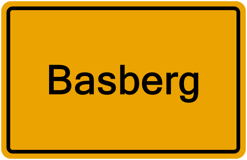 Handelsregisterauszug Basberg