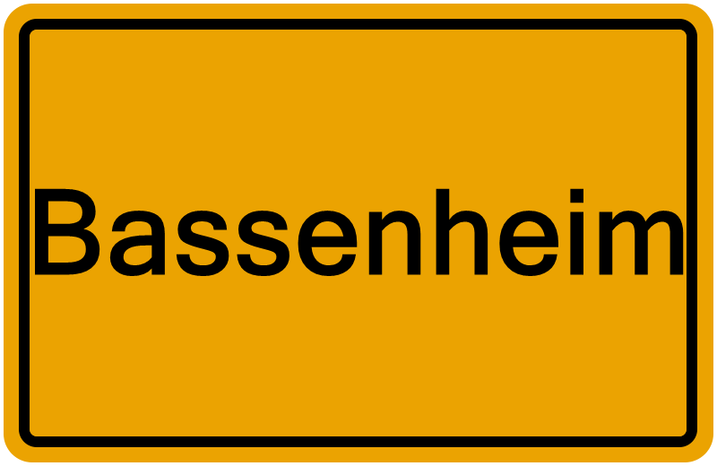 Handelsregisterauszug Bassenheim