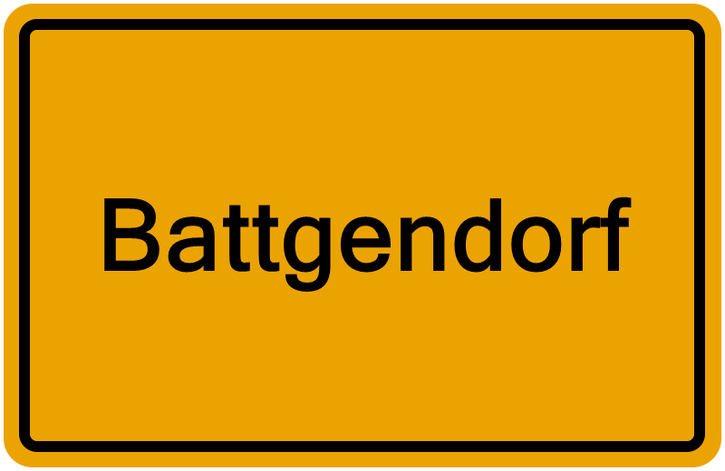 Handelsregisterauszug Battgendorf
