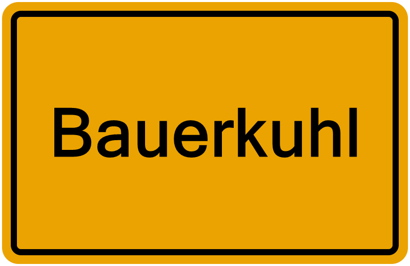 Handelsregisterauszug Bauerkuhl