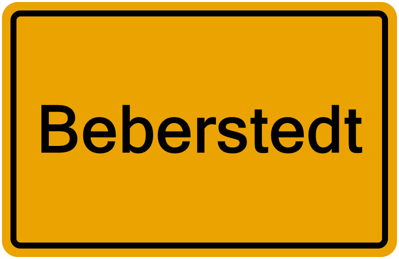 Handelsregisterauszug Beberstedt