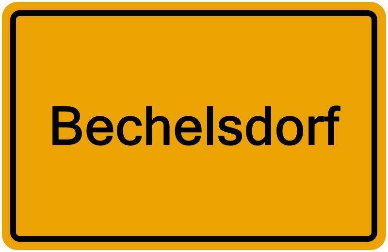 Handelsregisterauszug Bechelsdorf