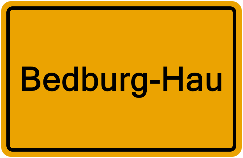 Handelsregisterauszug Bedburg-Hau