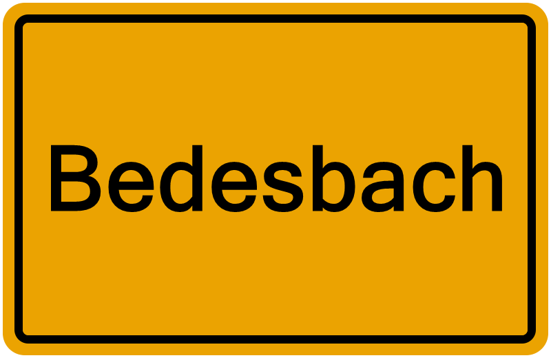 Handelsregisterauszug Bedesbach