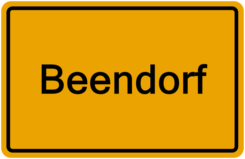 Handelsregisterauszug Beendorf