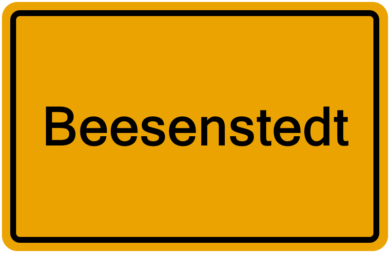 Handelsregisterauszug Beesenstedt
