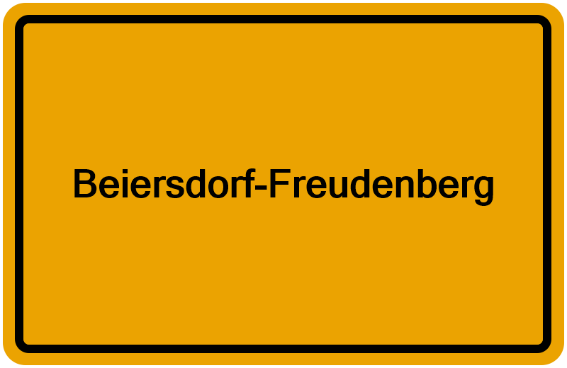 Handelsregisterauszug Beiersdorf-Freudenberg
