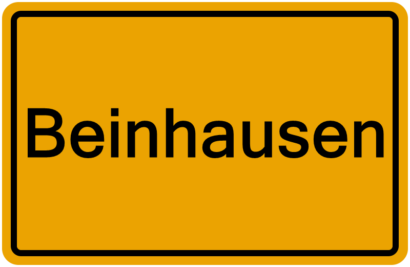 Handelsregisterauszug Beinhausen