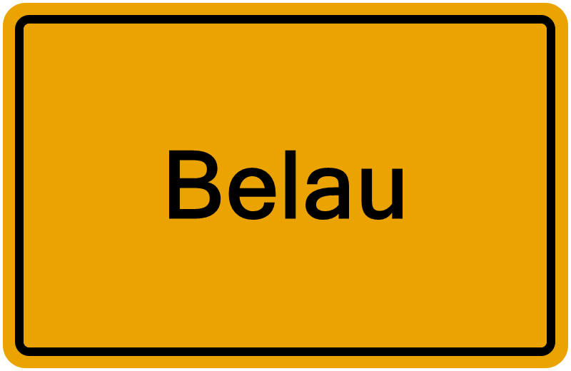 Handelsregisterauszug Belau