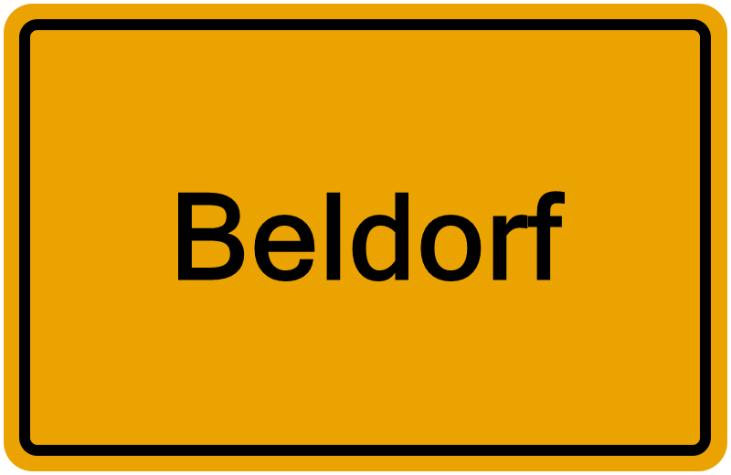 Handelsregisterauszug Beldorf