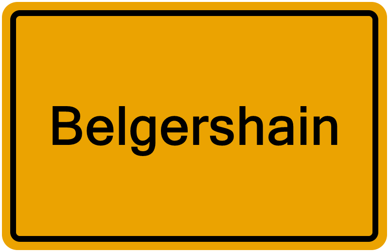 Handelsregisterauszug Belgershain