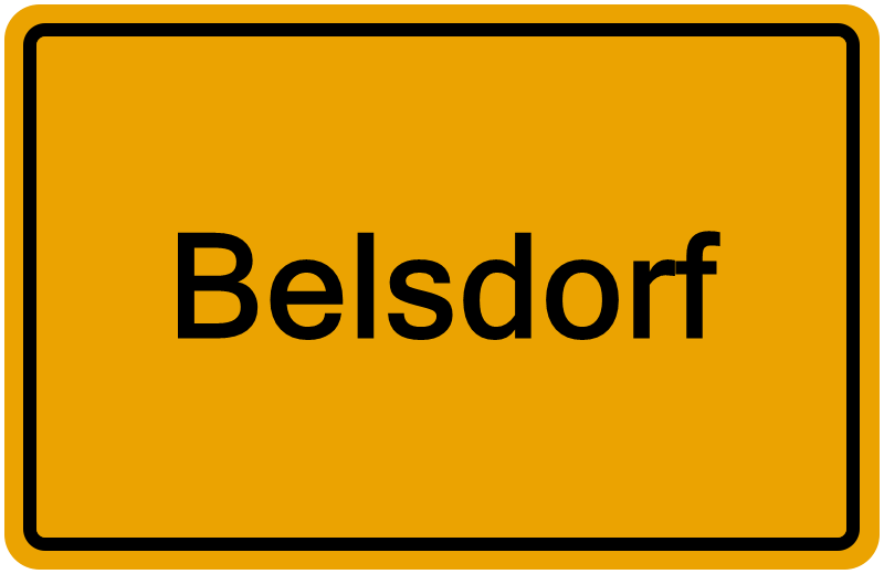 Handelsregisterauszug Belsdorf