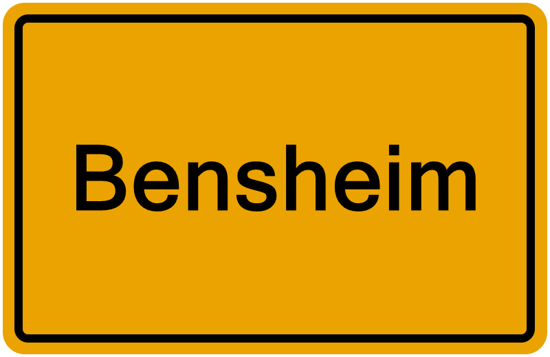 Handelsregisterauszug Bensheim