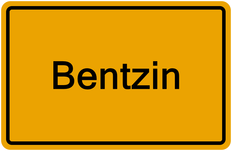 Handelsregisterauszug Bentzin