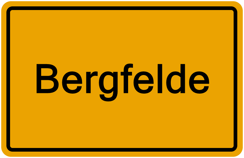 Handelsregisterauszug Bergfelde