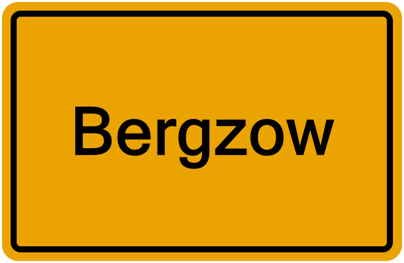 Handelsregisterauszug Bergzow