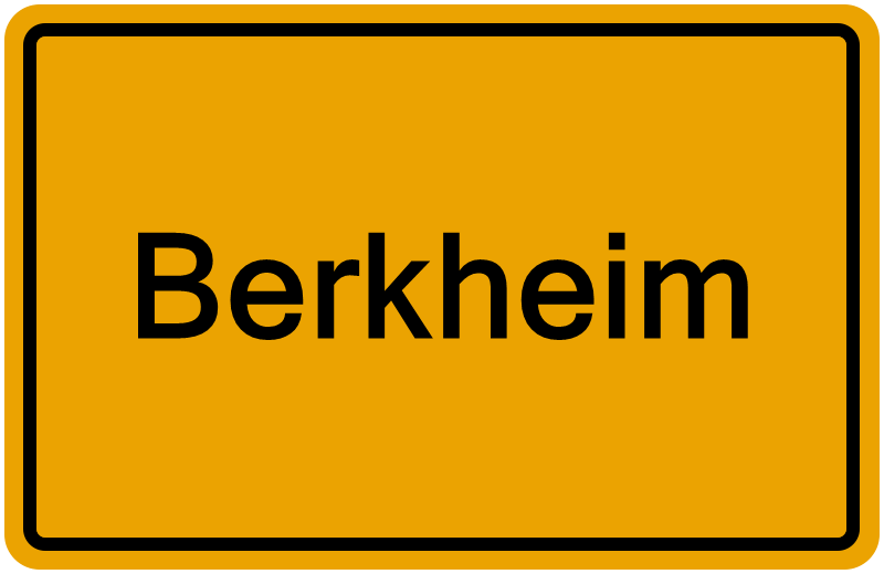 Handelsregisterauszug Berkheim