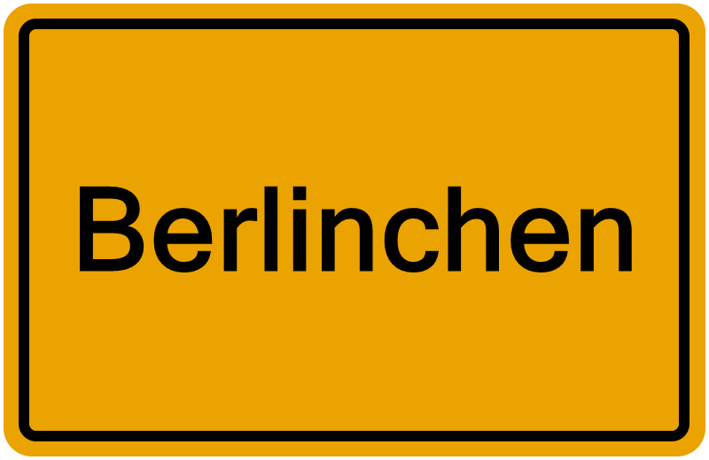 Handelsregisterauszug Berlinchen
