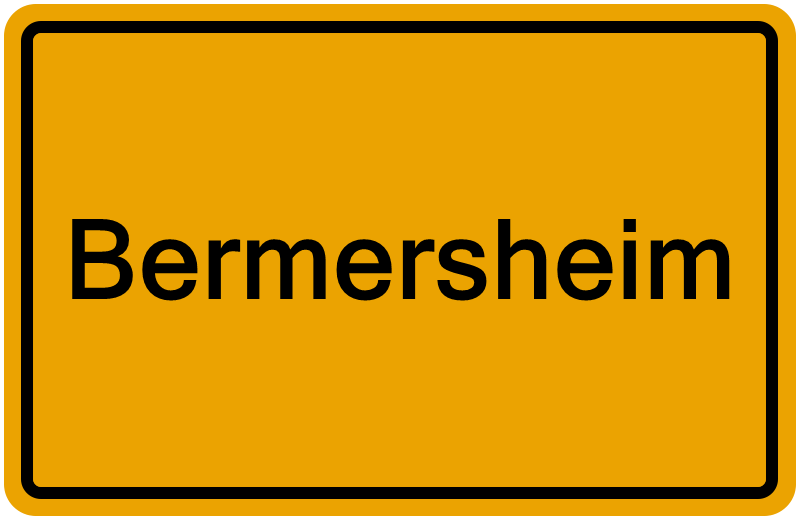 Handelsregisterauszug Bermersheim