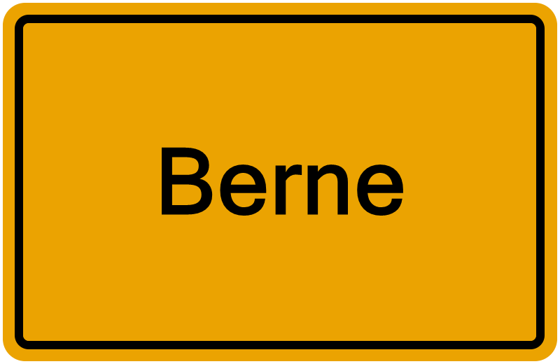 Handelsregisterauszug Berne