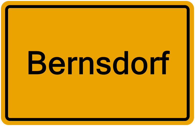 Handelsregisterauszug Bernsdorf