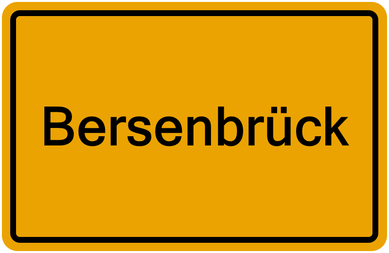 Handelsregisterauszug Bersenbrück